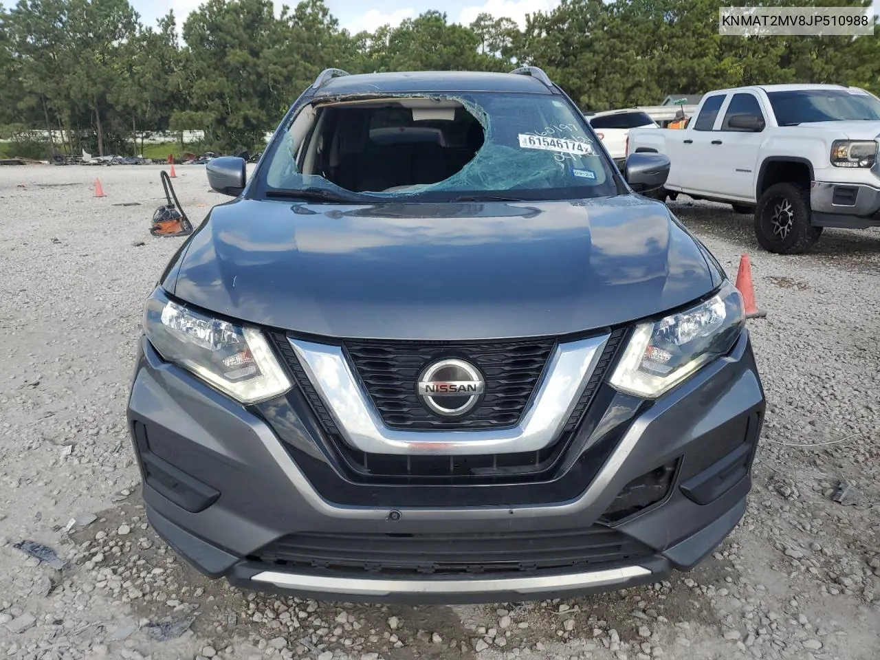 2018 Nissan Rogue S VIN: KNMAT2MV8JP510988 Lot: 61546174