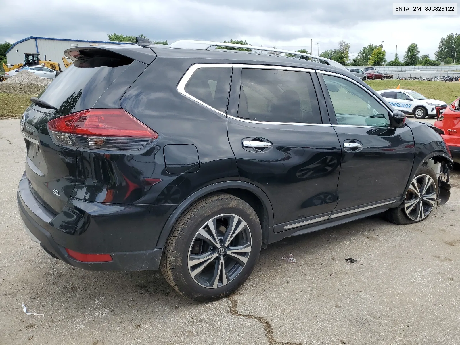 2018 Nissan Rogue S VIN: 5N1AT2MT8JC823122 Lot: 61752254