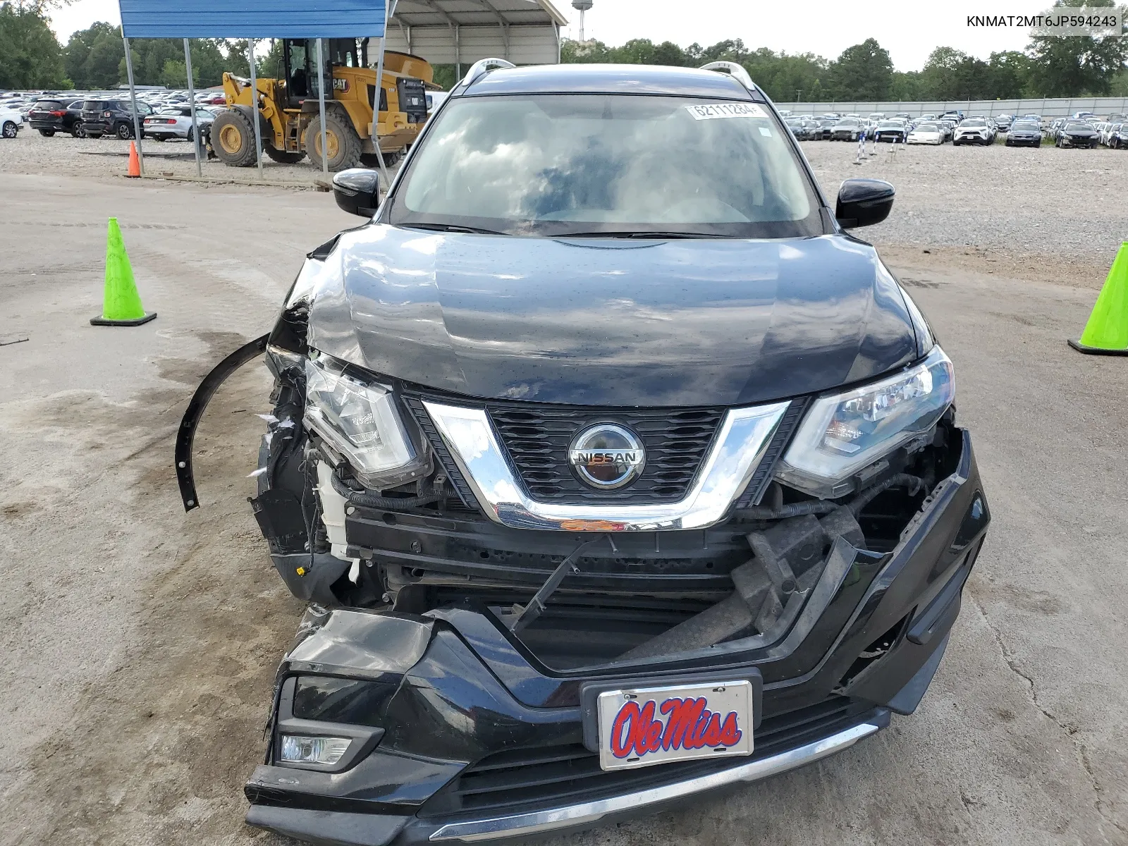 2018 Nissan Rogue S VIN: KNMAT2MT6JP594243 Lot: 62111284