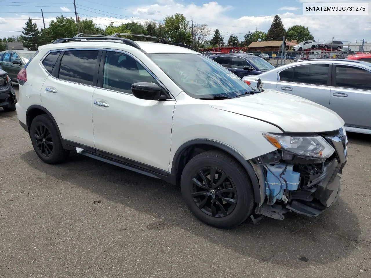 2018 Nissan Rogue S VIN: 5N1AT2MV9JC731275 Lot: 62551134