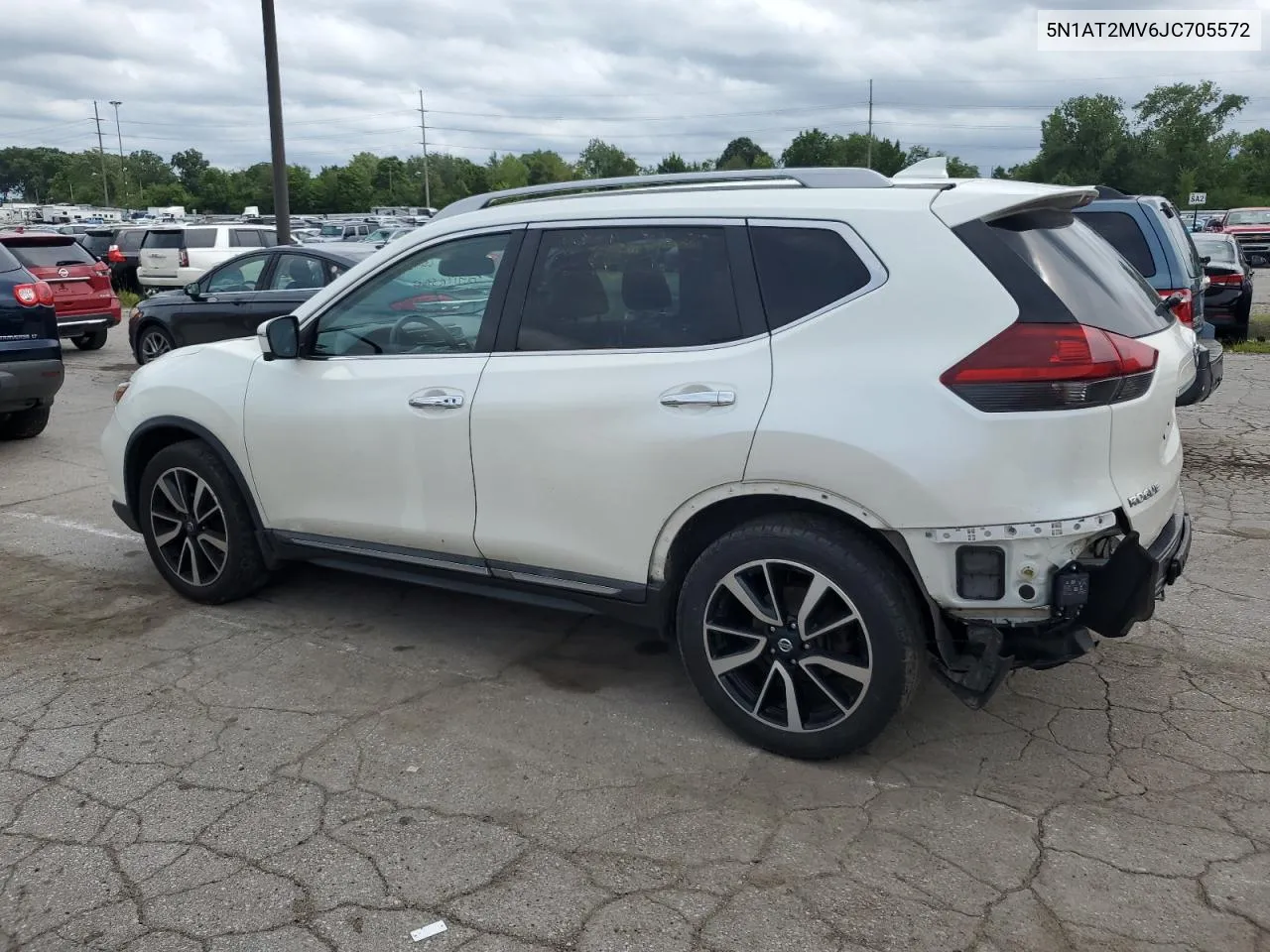 2018 Nissan Rogue S VIN: 5N1AT2MV6JC705572 Lot: 62796484