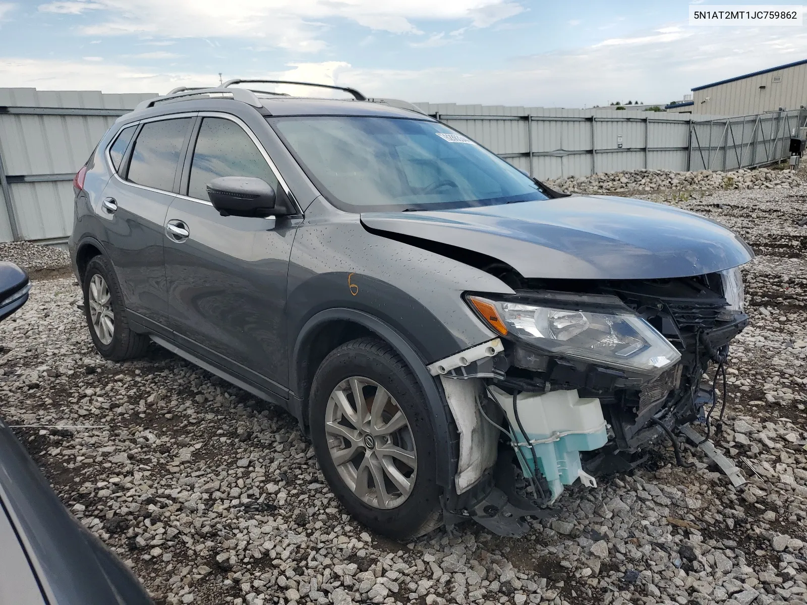 2018 Nissan Rogue S VIN: 5N1AT2MT1JC759862 Lot: 62863344