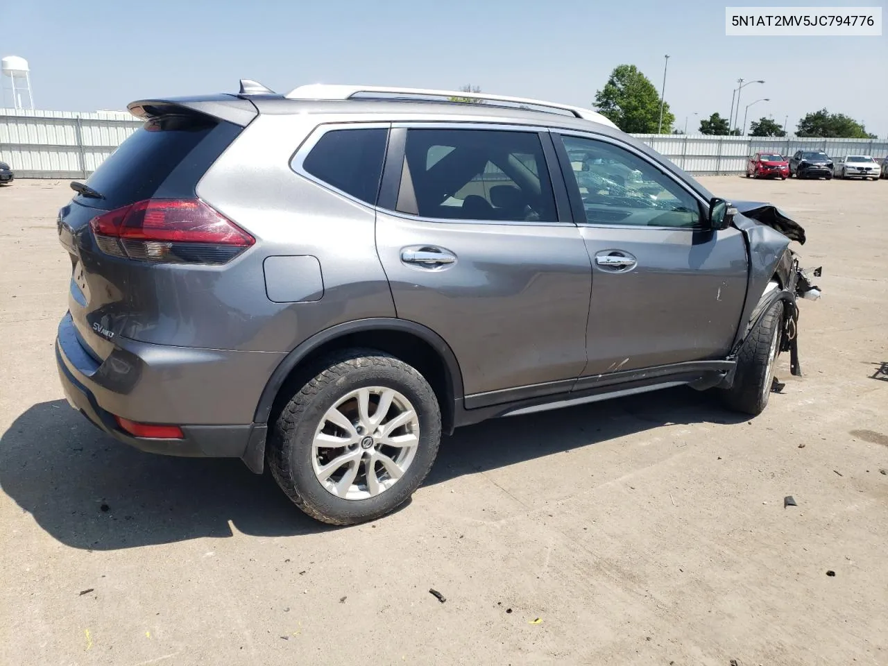 2018 Nissan Rogue S VIN: 5N1AT2MV5JC794776 Lot: 63064694