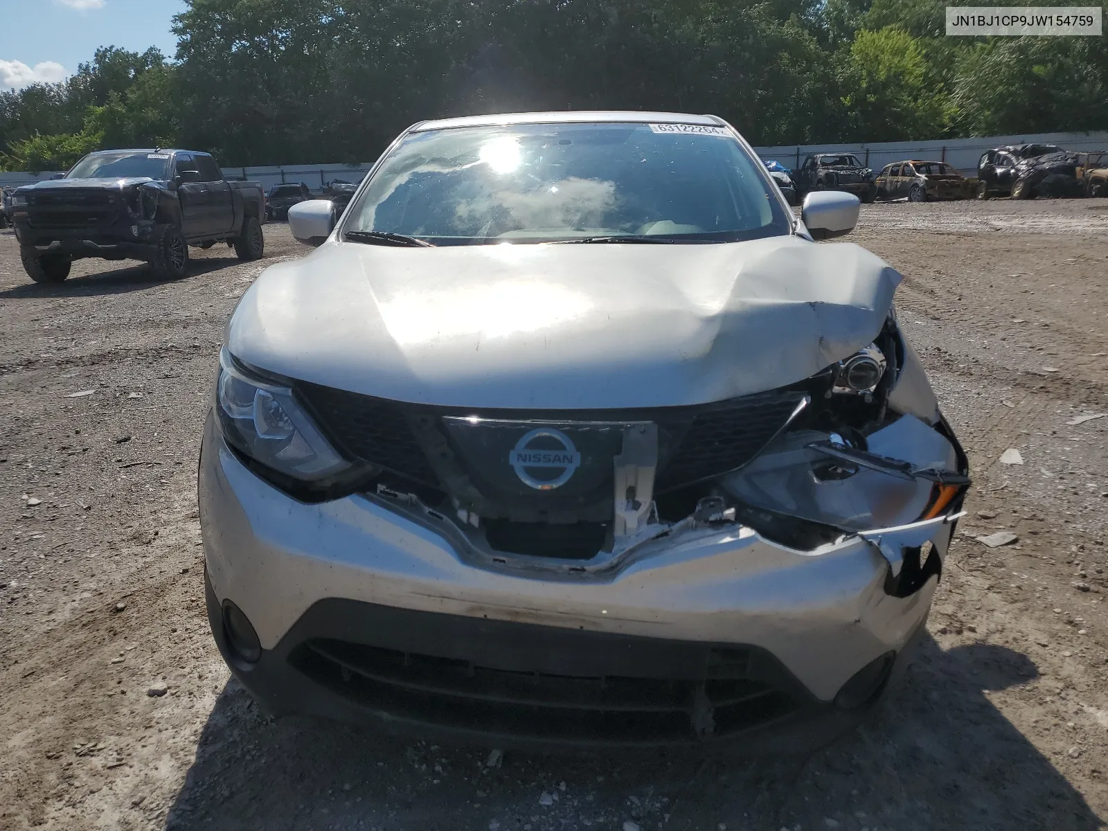 JN1BJ1CP9JW154759 2018 Nissan Rogue Sport S