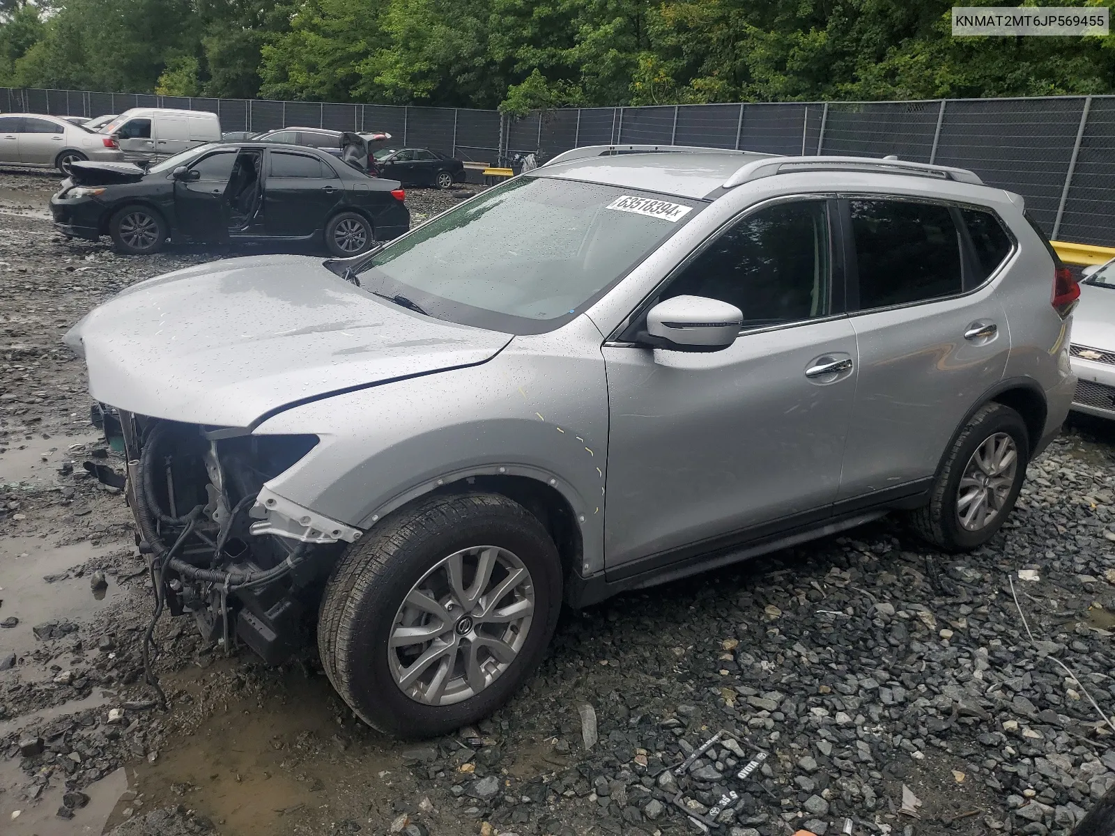 KNMAT2MT6JP569455 2018 Nissan Rogue S