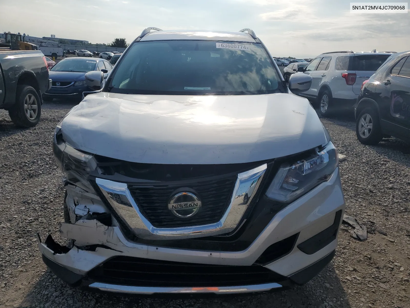 2018 Nissan Rogue S VIN: 5N1AT2MV4JC709068 Lot: 63600774