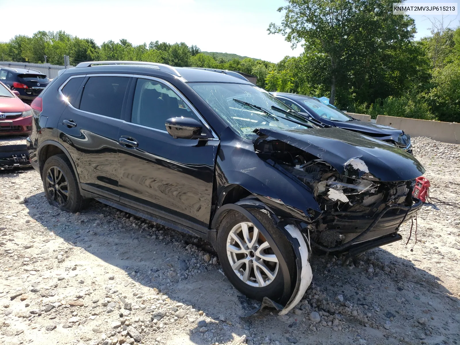 2018 Nissan Rogue S VIN: KNMAT2MV3JP615213 Lot: 63660544