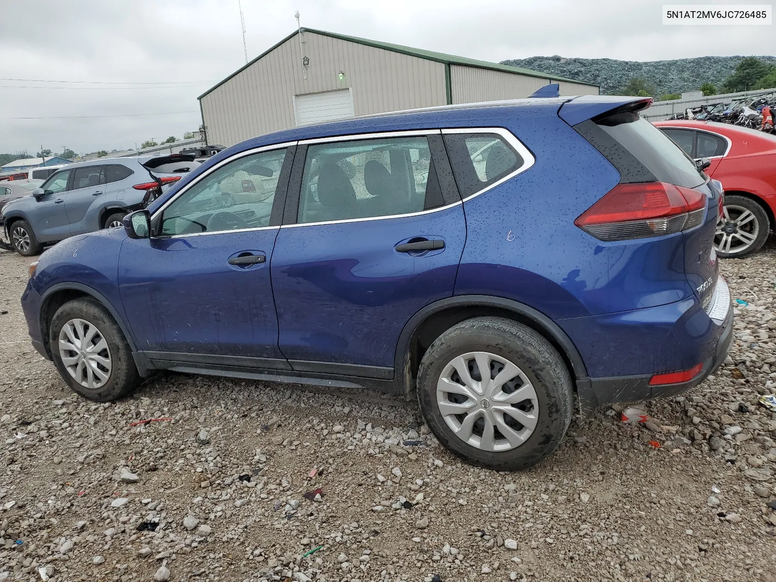 2018 Nissan Rogue S VIN: 5N1AT2MV6JC726485 Lot: 63666144