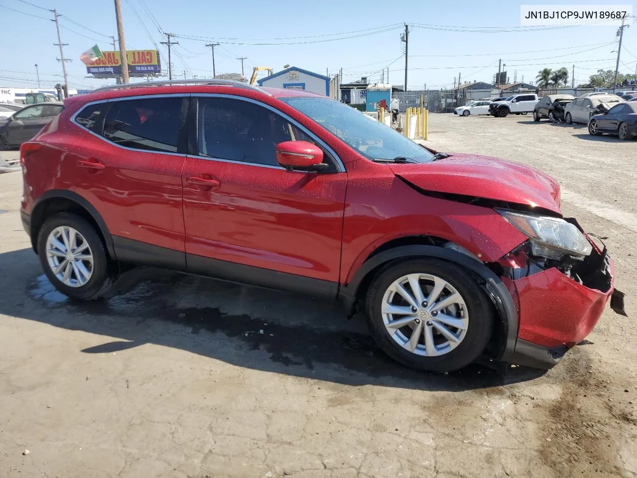 2018 Nissan Rogue Sport S VIN: JN1BJ1CP9JW189687 Lot: 63790644