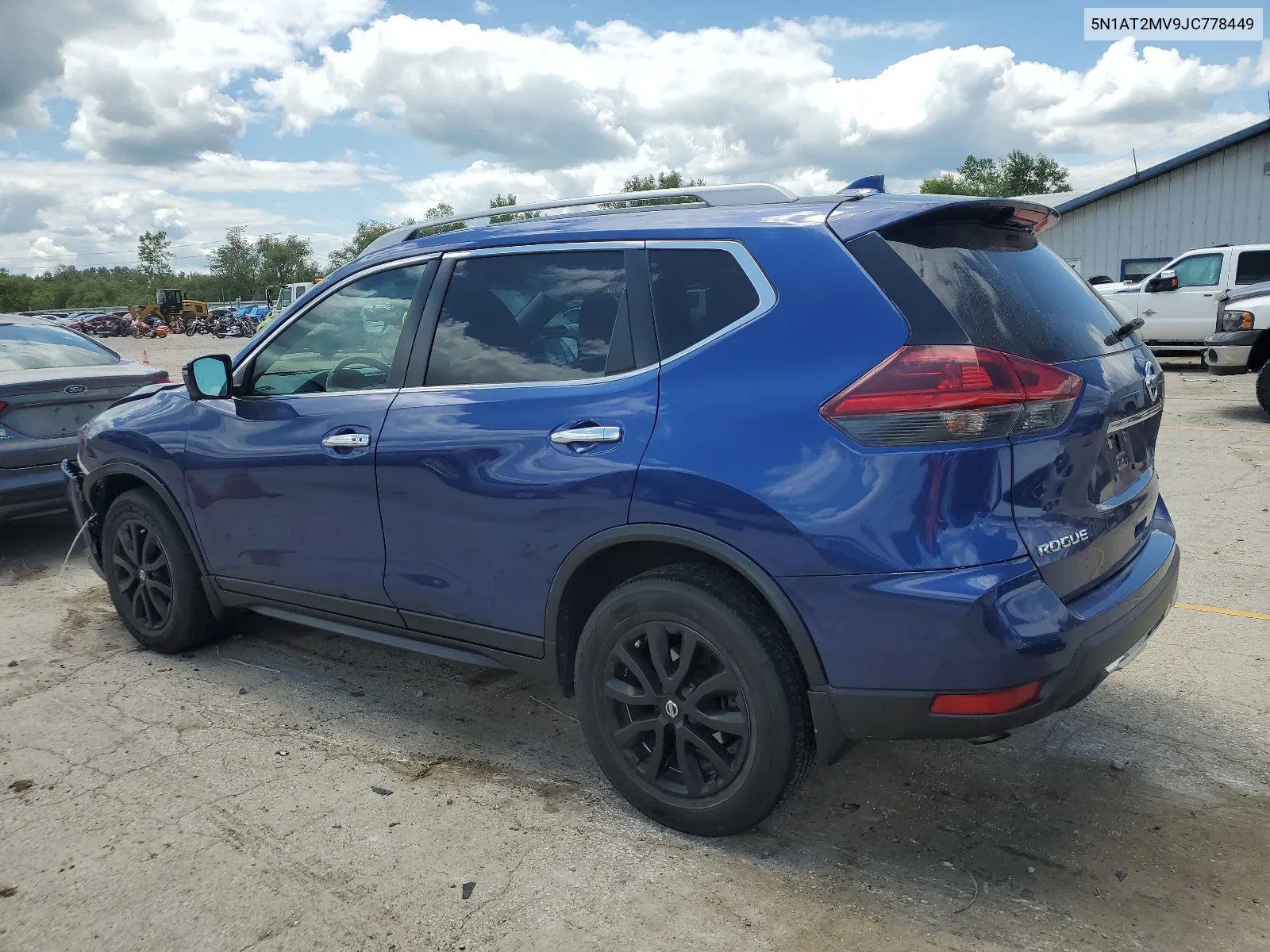 2018 Nissan Rogue S VIN: 5N1AT2MV9JC778449 Lot: 63791034