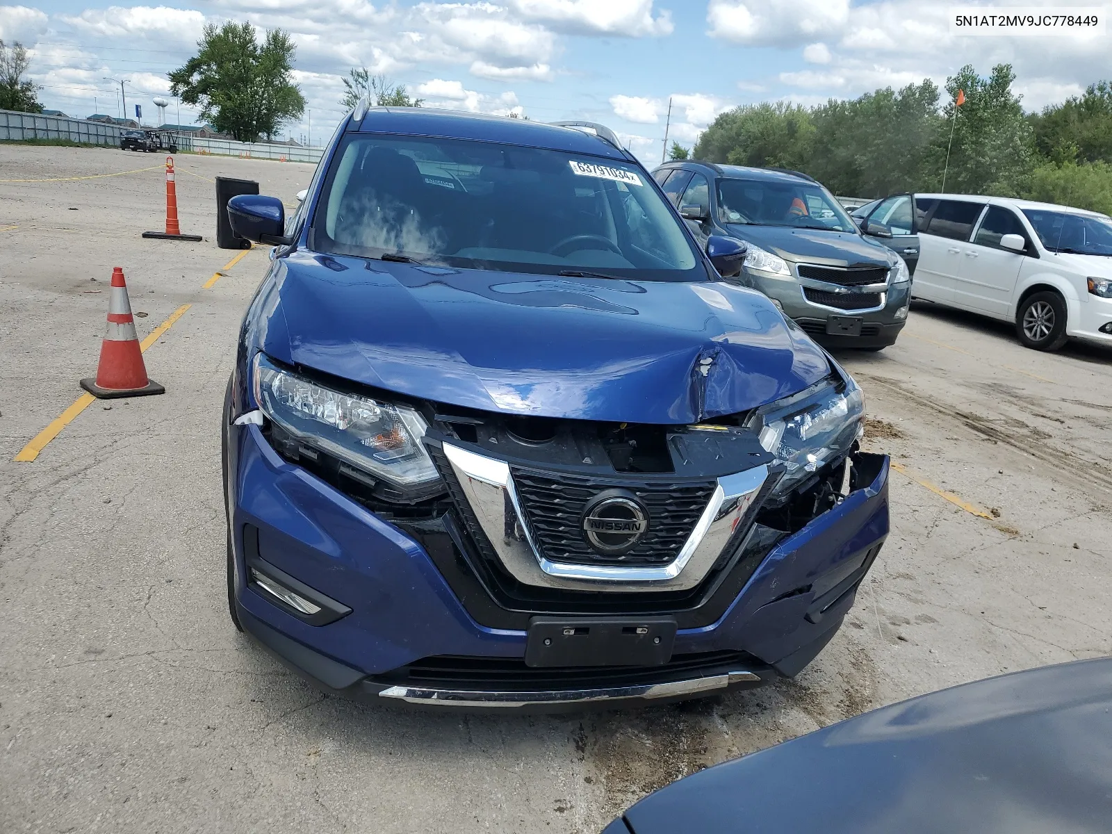 5N1AT2MV9JC778449 2018 Nissan Rogue S