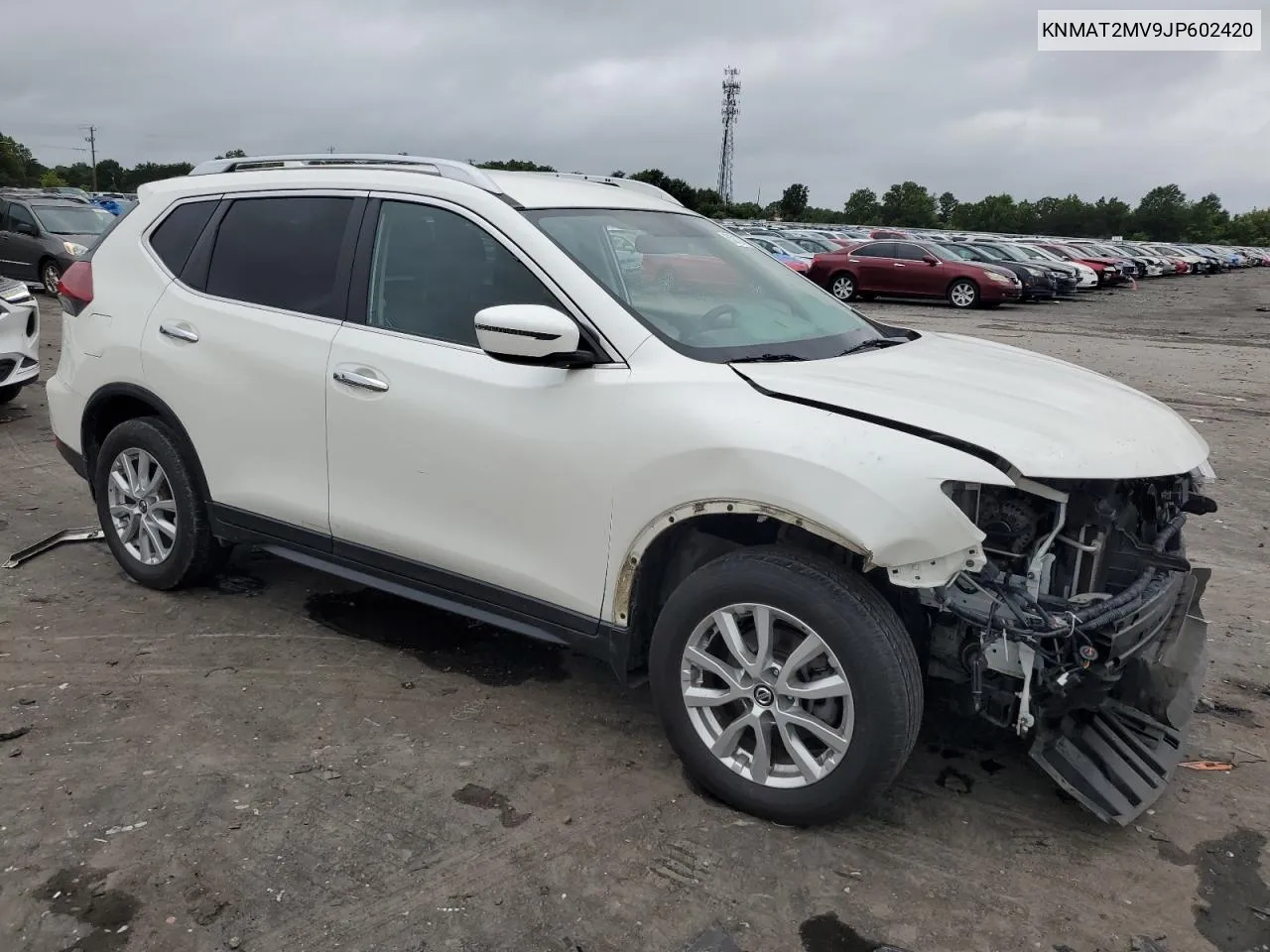 2018 Nissan Rogue S VIN: KNMAT2MV9JP602420 Lot: 63813724