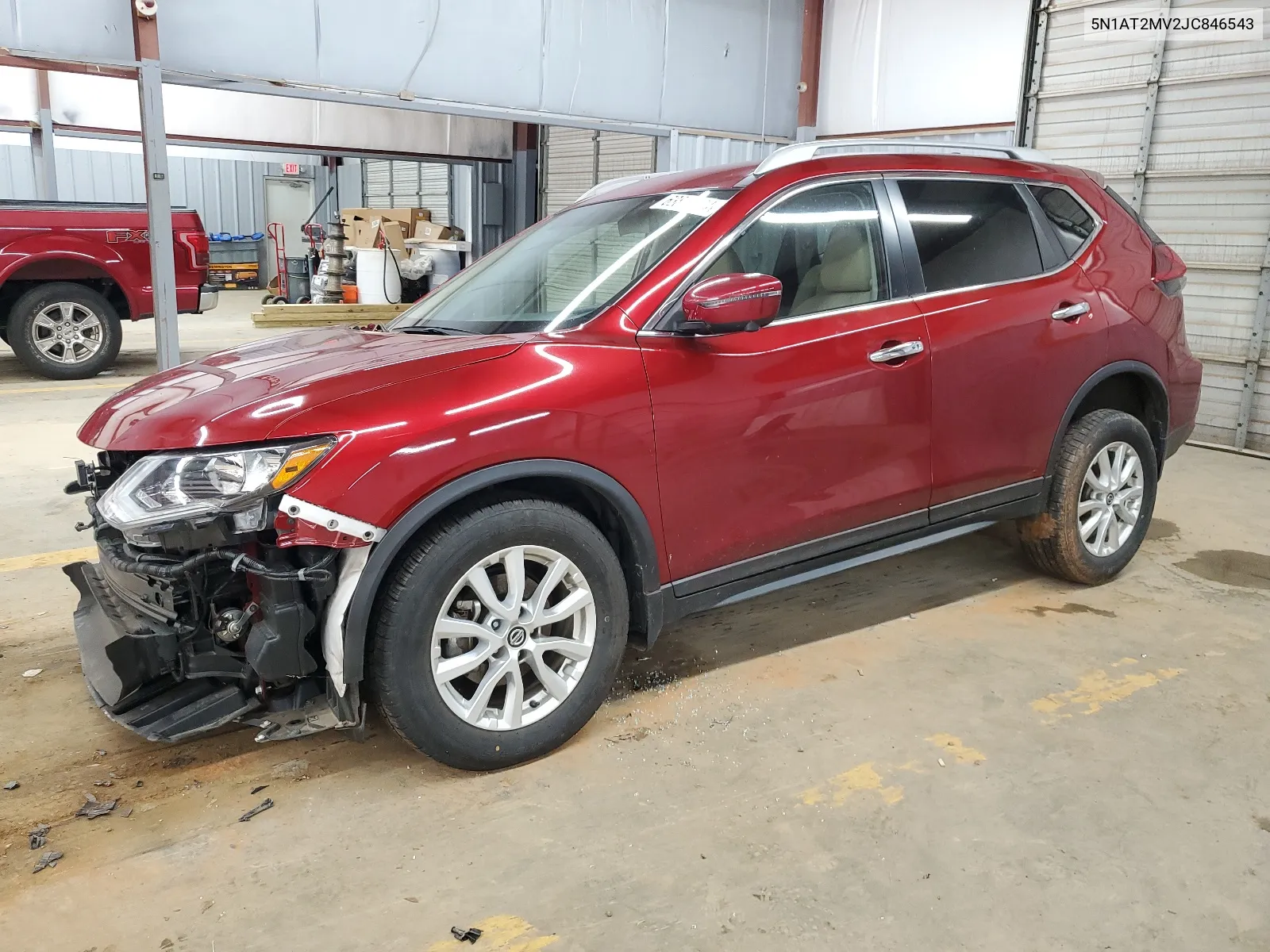 2018 Nissan Rogue S VIN: 5N1AT2MV2JC846543 Lot: 63849634