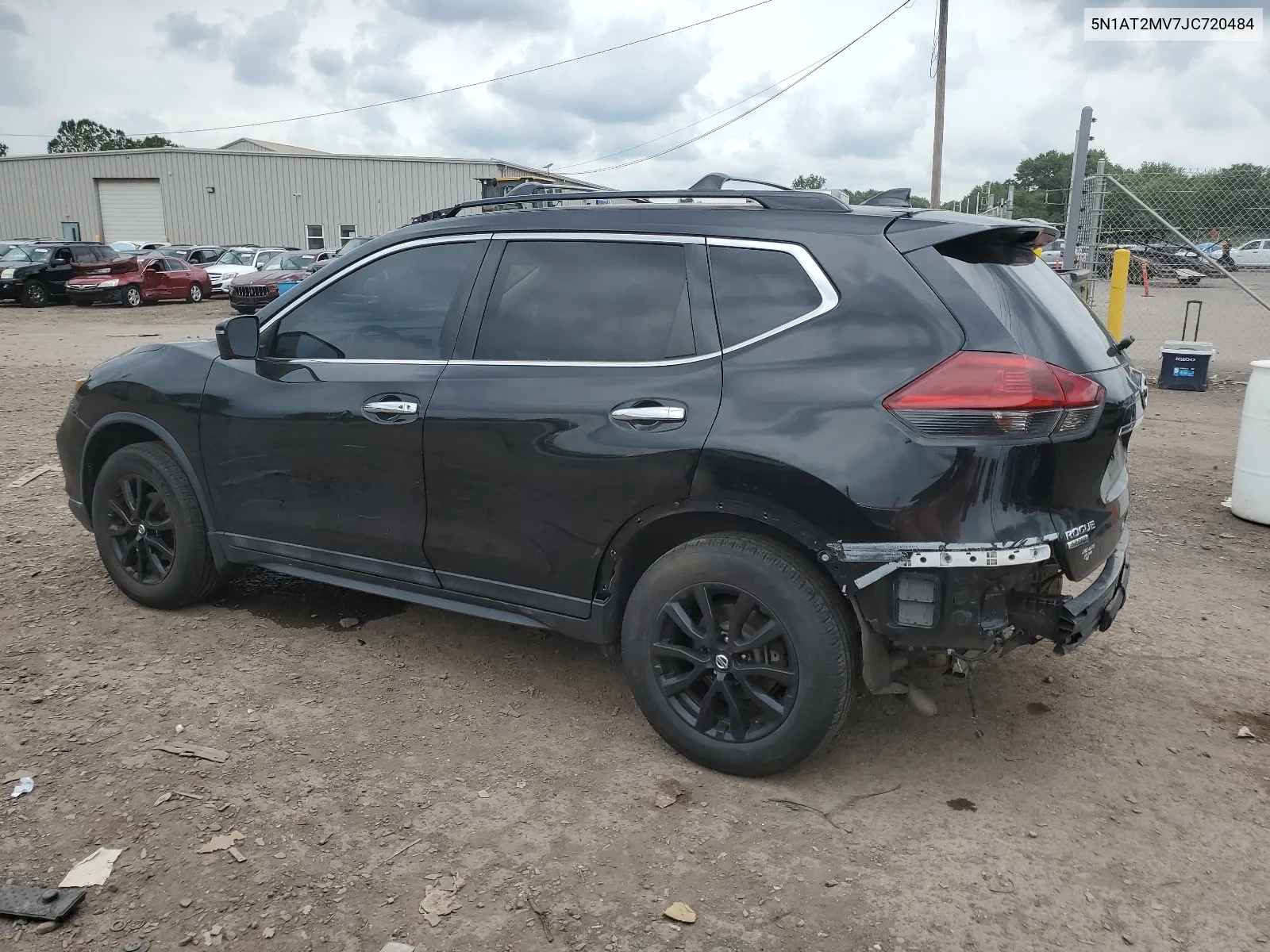 2018 Nissan Rogue S VIN: 5N1AT2MV7JC720484 Lot: 63985114