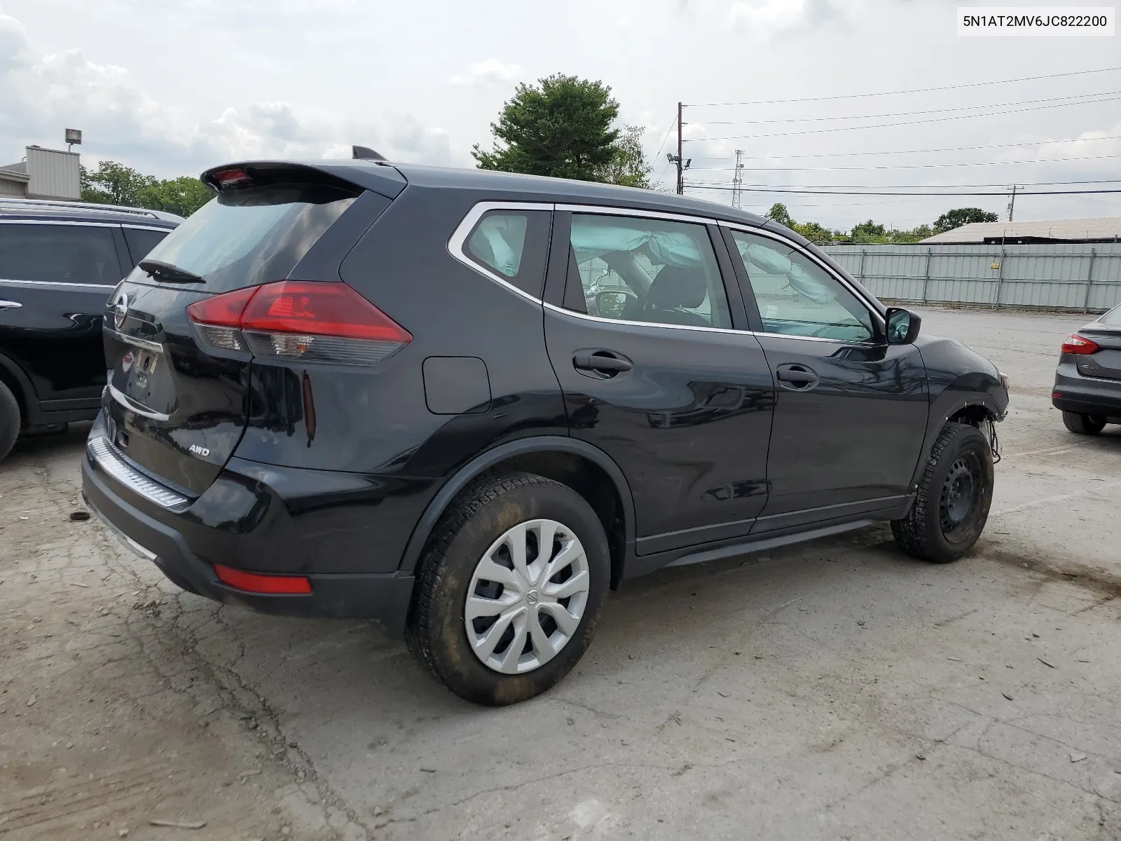 2018 Nissan Rogue S VIN: 5N1AT2MV6JC822200 Lot: 64260924