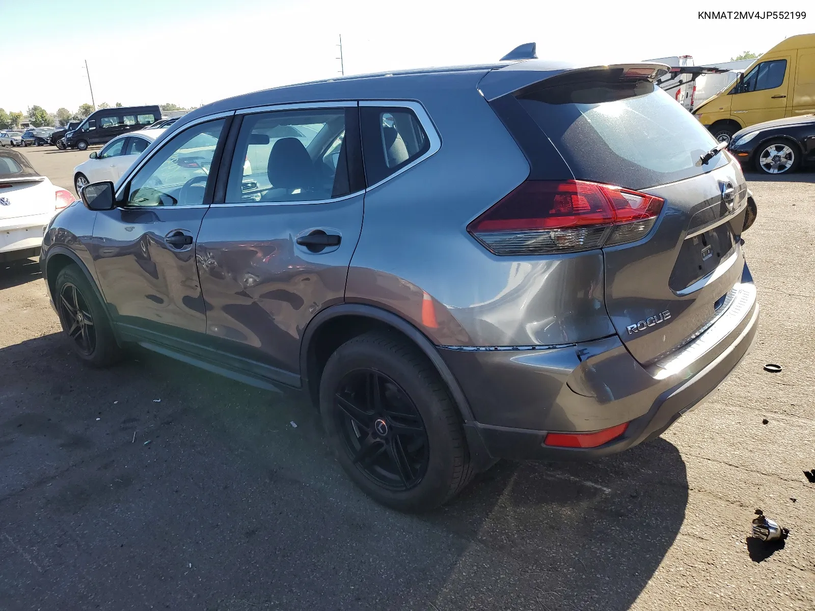 2018 Nissan Rogue S VIN: KNMAT2MV4JP552199 Lot: 64319924