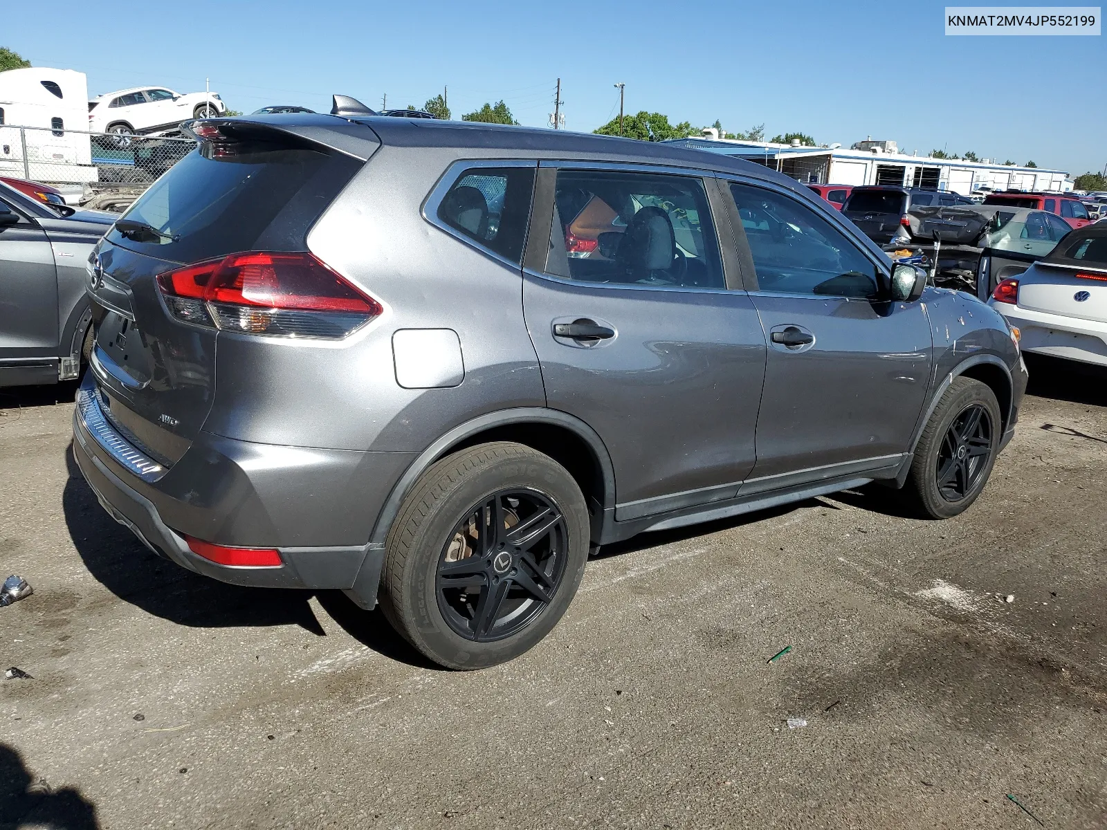 2018 Nissan Rogue S VIN: KNMAT2MV4JP552199 Lot: 64319924