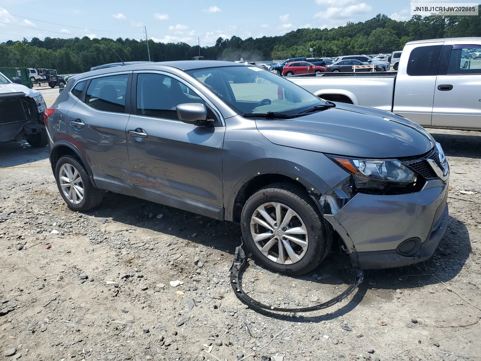 2018 Nissan Rogue Sport S VIN: JN1BJ1CR1JW202885 Lot: 64370714