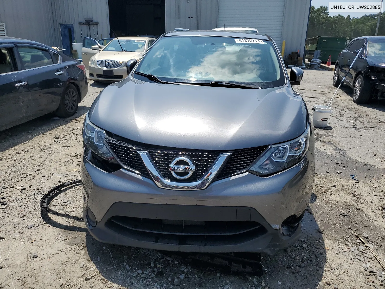 JN1BJ1CR1JW202885 2018 Nissan Rogue Sport S