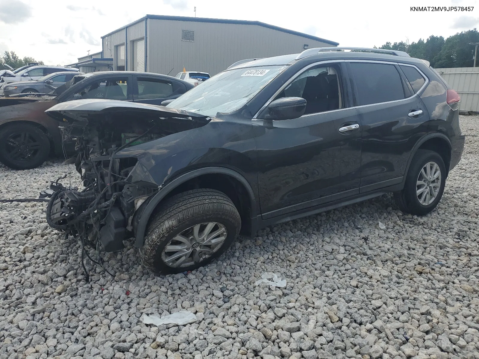 2018 Nissan Rogue S VIN: KNMAT2MV9JP578457 Lot: 64478134