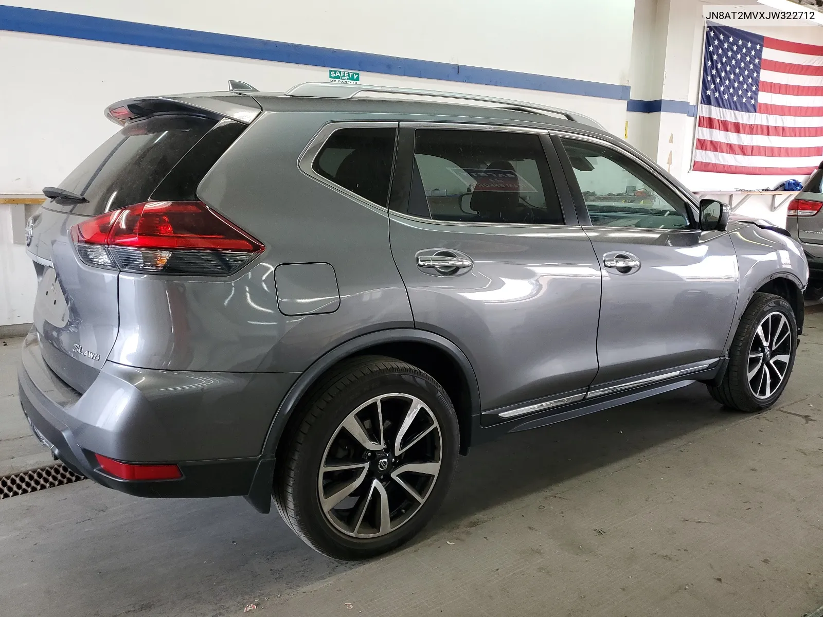 JN8AT2MVXJW322712 2018 Nissan Rogue S