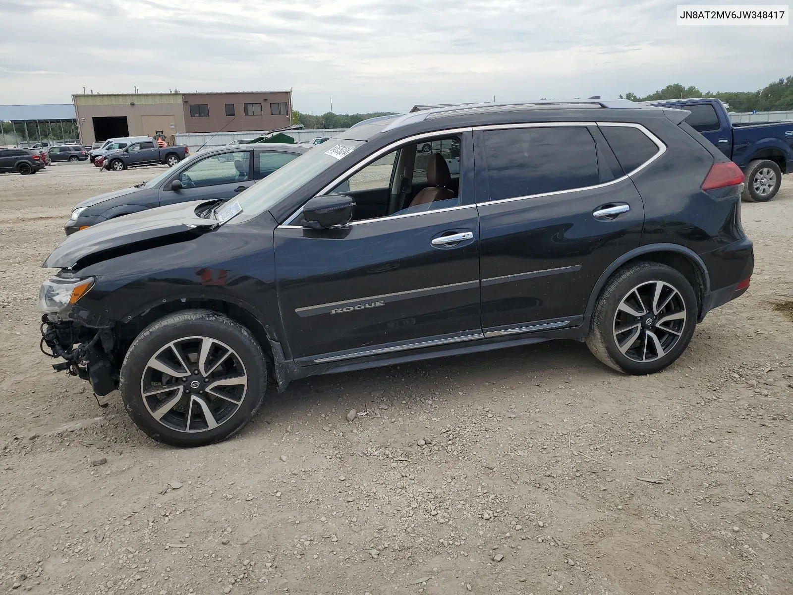 2018 Nissan Rogue S VIN: JN8AT2MV6JW348417 Lot: 64575024