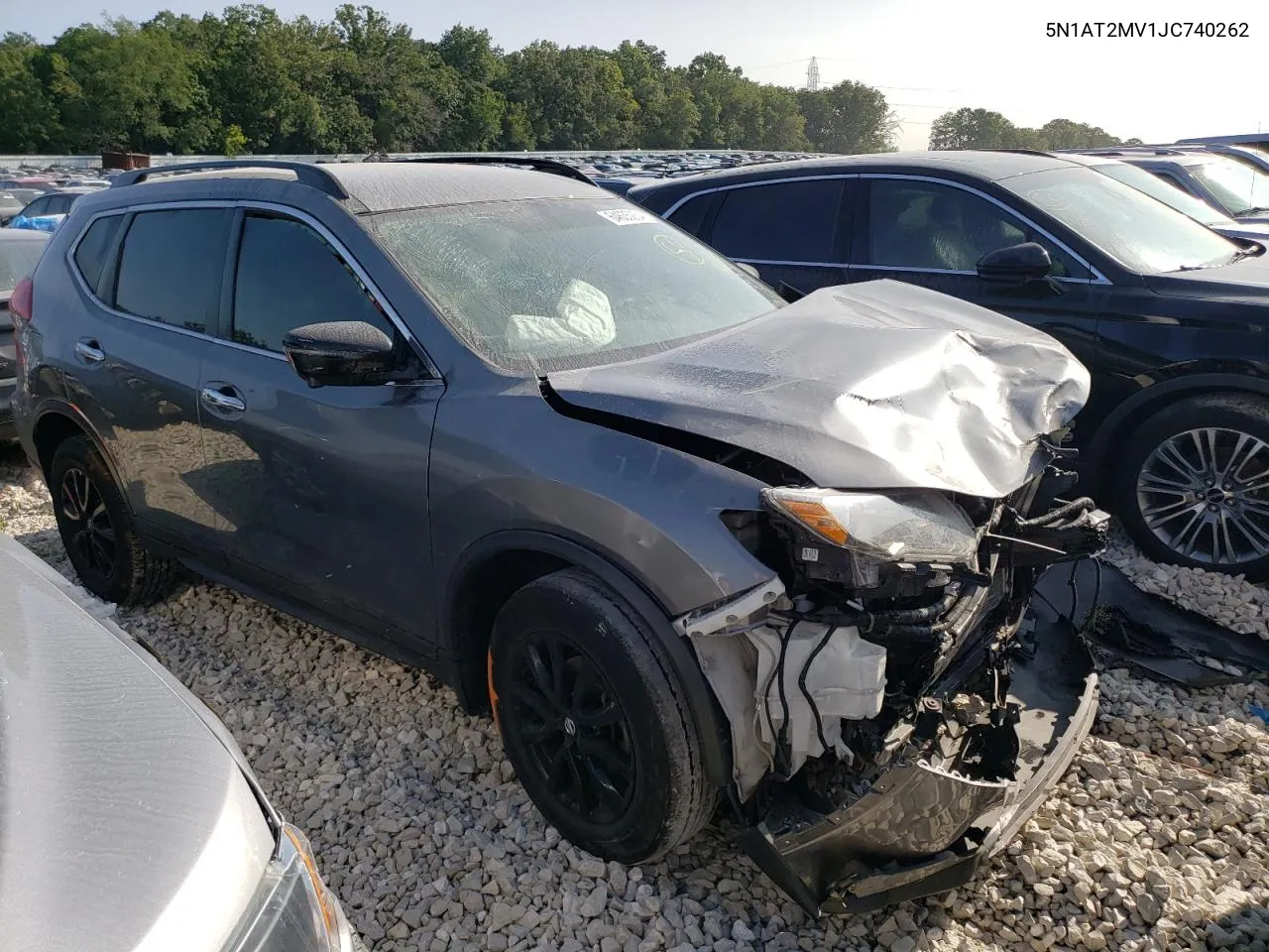 2018 Nissan Rogue S VIN: 5N1AT2MV1JC740262 Lot: 64635234