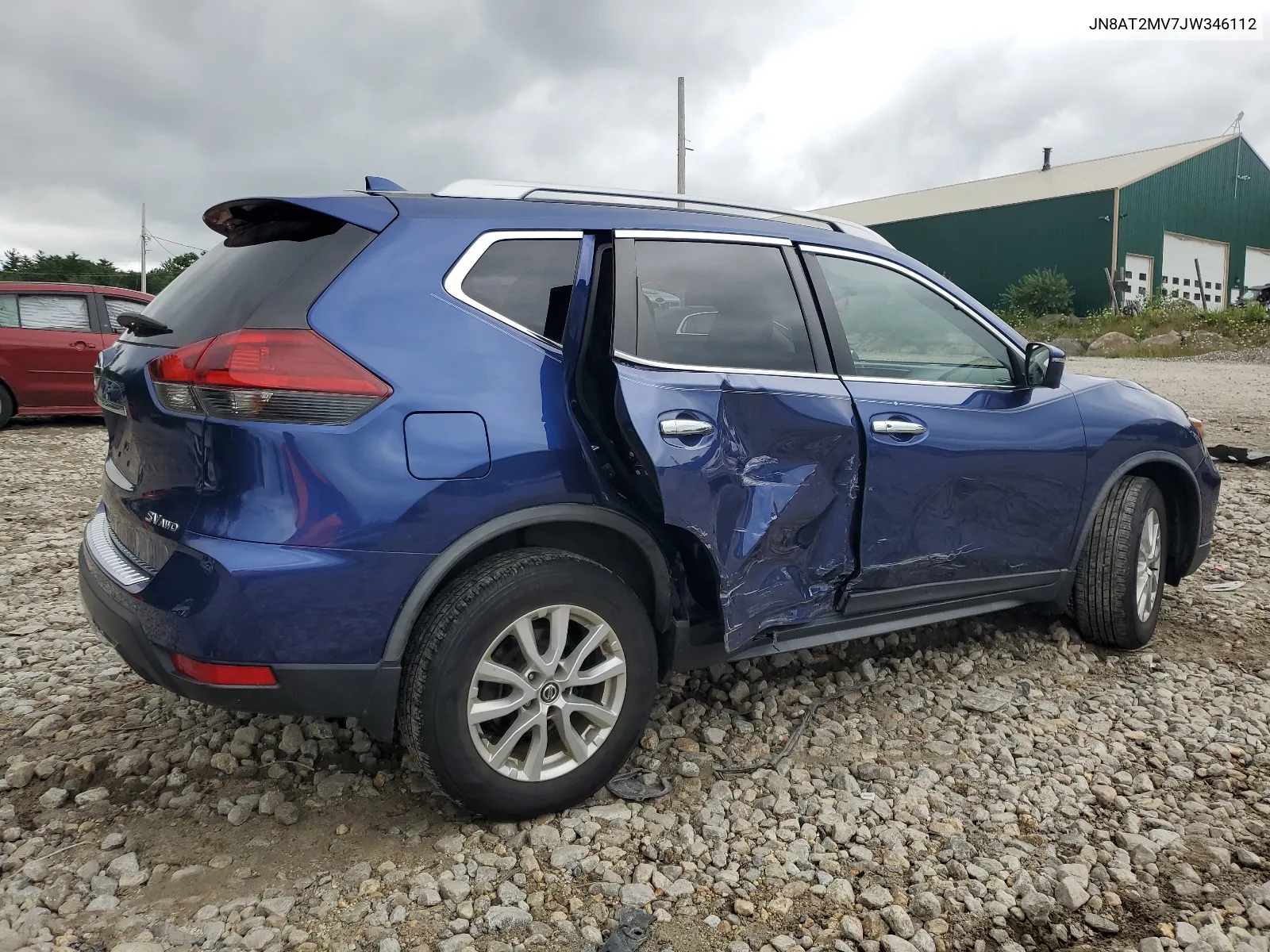 2018 Nissan Rogue S VIN: JN8AT2MV7JW346112 Lot: 64655834