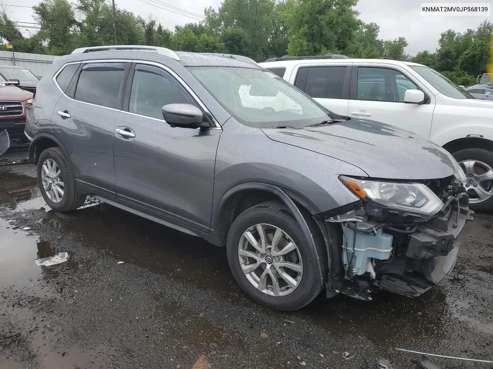 2018 Nissan Rogue S VIN: KNMAT2MV0JP568139 Lot: 64714864