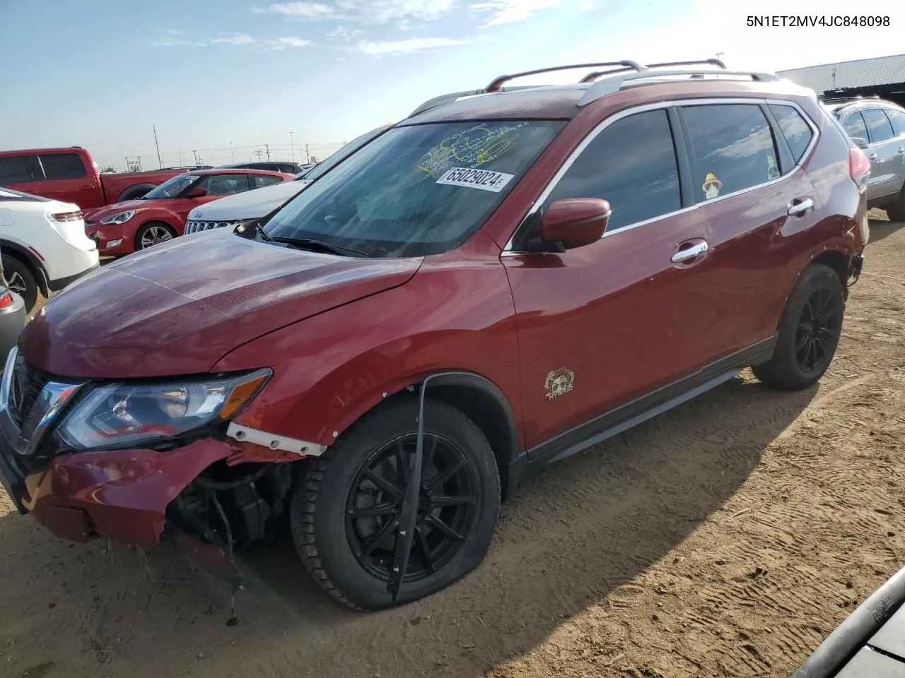 2018 Nissan Rogue Sv Hybrid VIN: 5N1ET2MV4JC848098 Lot: 65029024