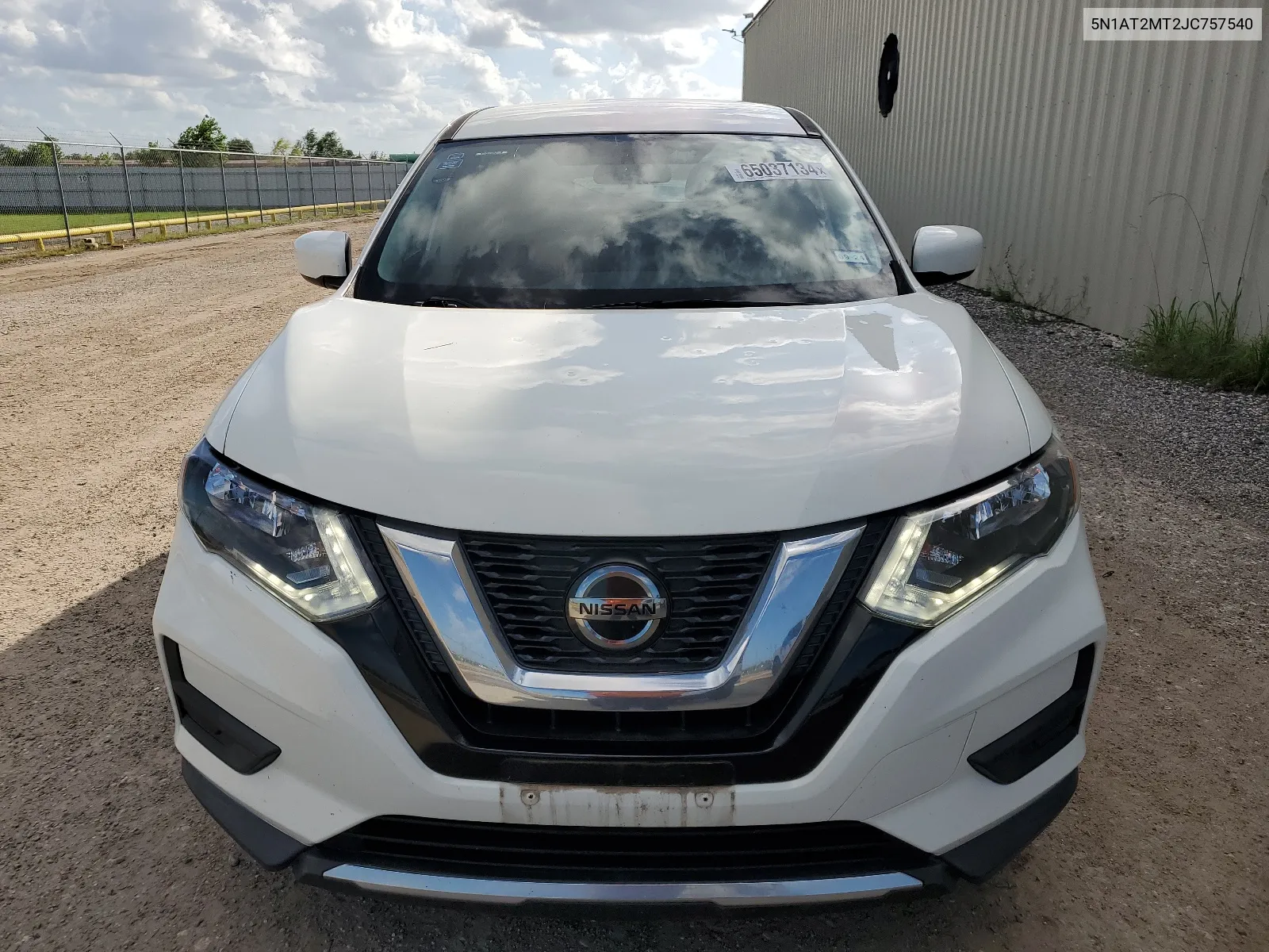 2018 Nissan Rogue S VIN: 5N1AT2MT2JC757540 Lot: 65037134