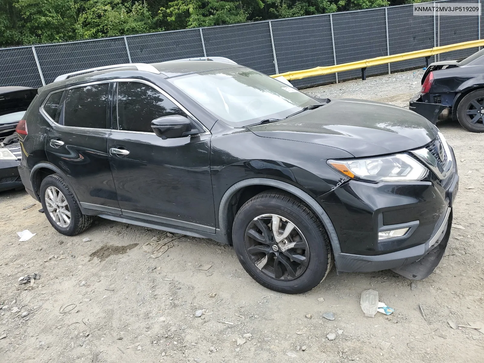 2018 Nissan Rogue S VIN: KNMAT2MV3JP519209 Lot: 65152734