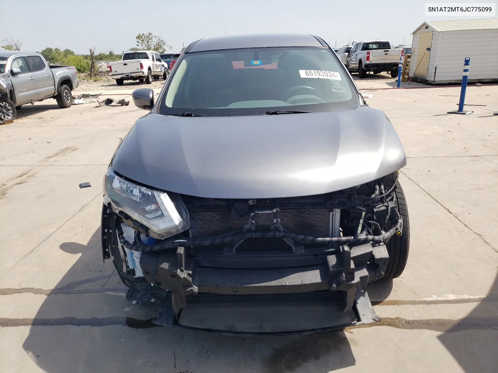 2018 Nissan Rogue S VIN: 5N1AT2MT6JC775099 Lot: 65193934