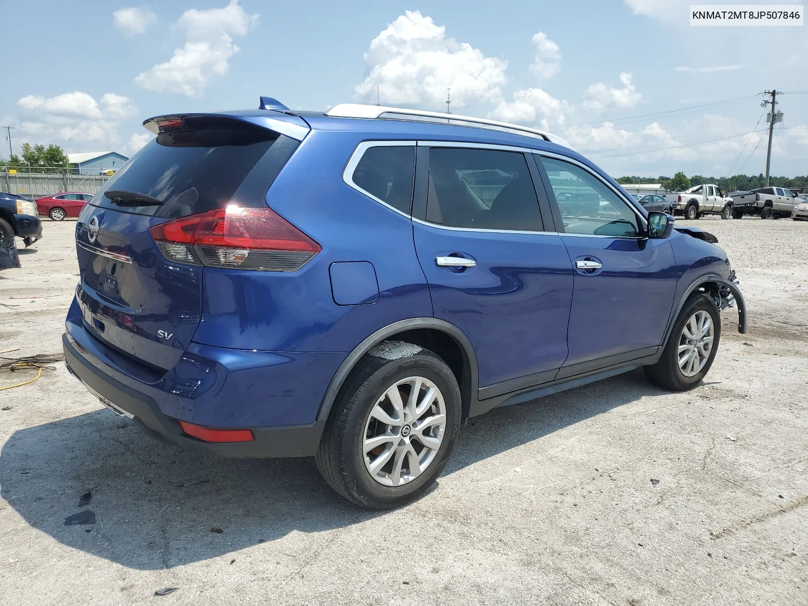 2018 Nissan Rogue S VIN: KNMAT2MT8JP507846 Lot: 65201334