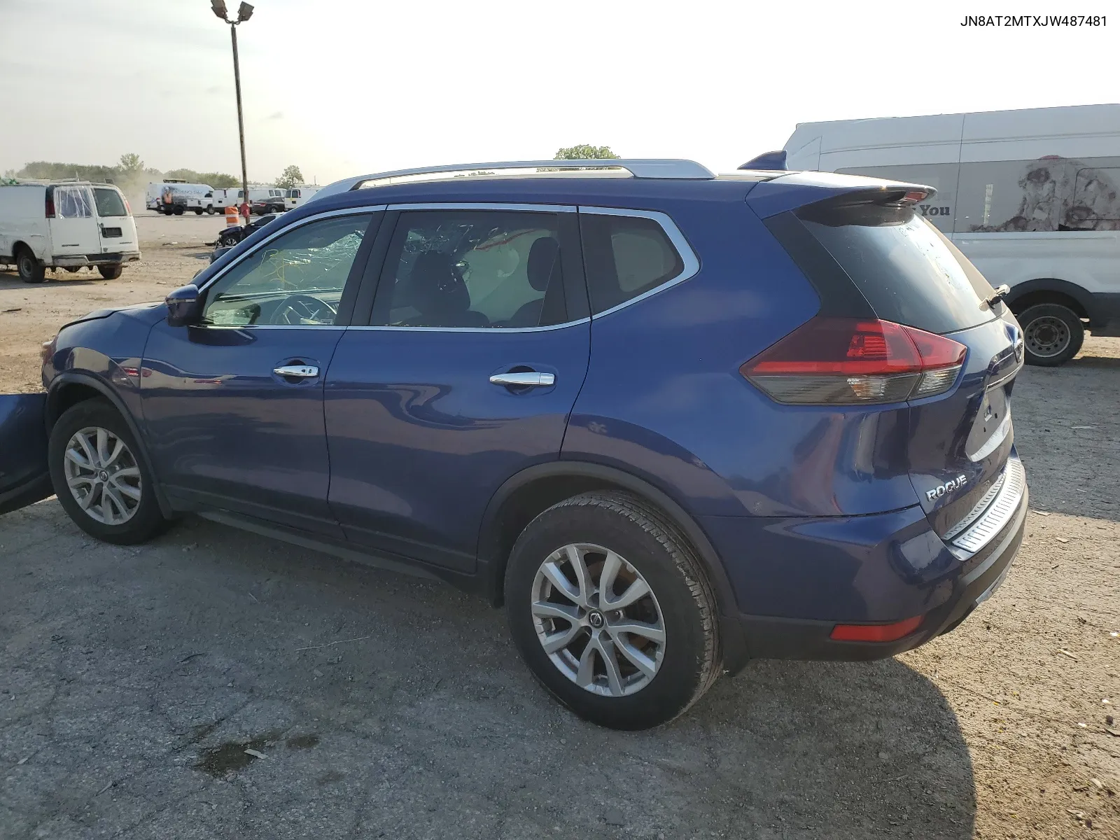 2018 Nissan Rogue S VIN: JN8AT2MTXJW487481 Lot: 65378134