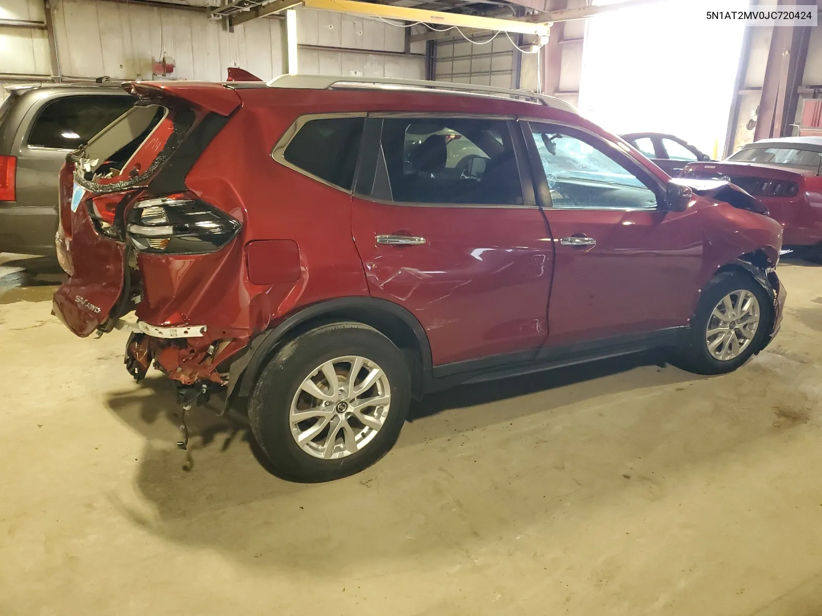 2018 Nissan Rogue S VIN: 5N1AT2MV0JC720424 Lot: 65394364