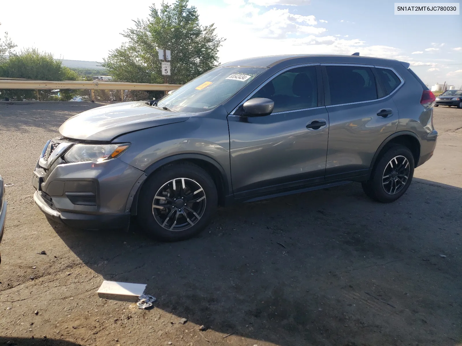 2018 Nissan Rogue S VIN: 5N1AT2MT6JC780030 Lot: 65543434