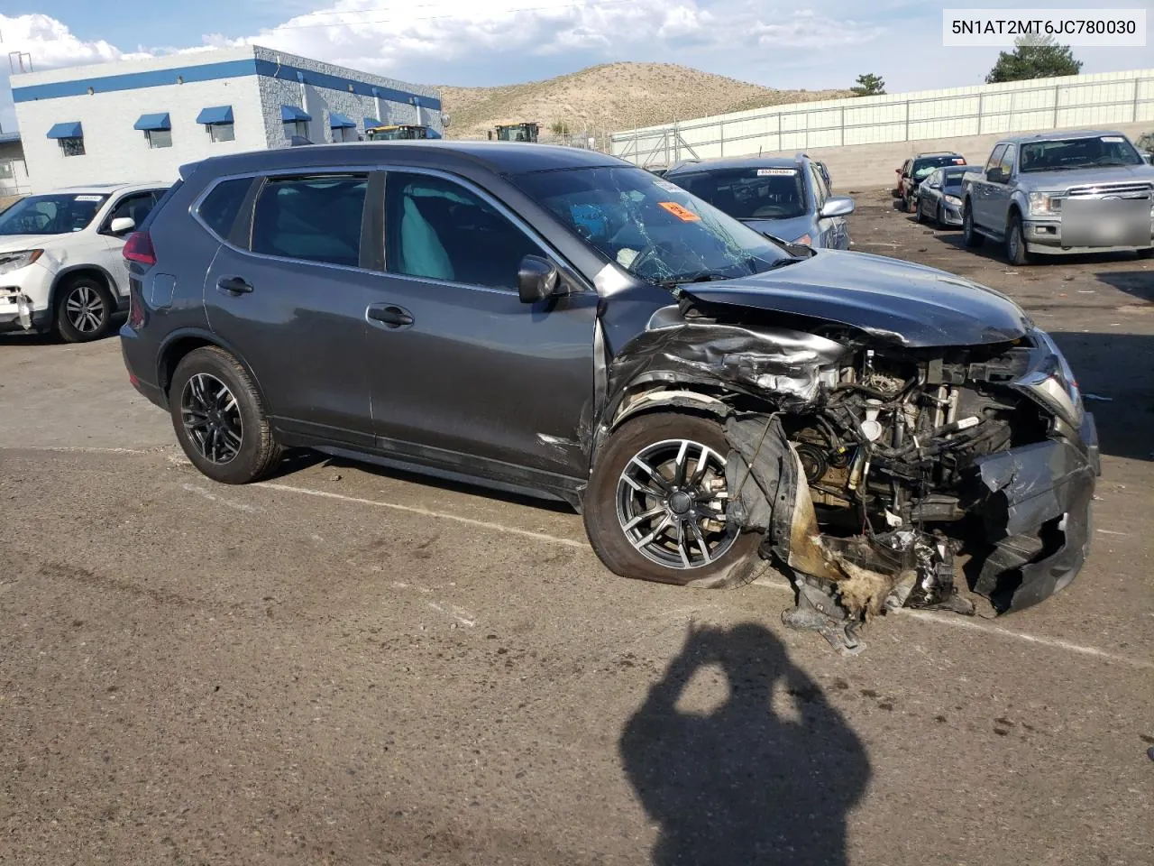 2018 Nissan Rogue S VIN: 5N1AT2MT6JC780030 Lot: 65543434