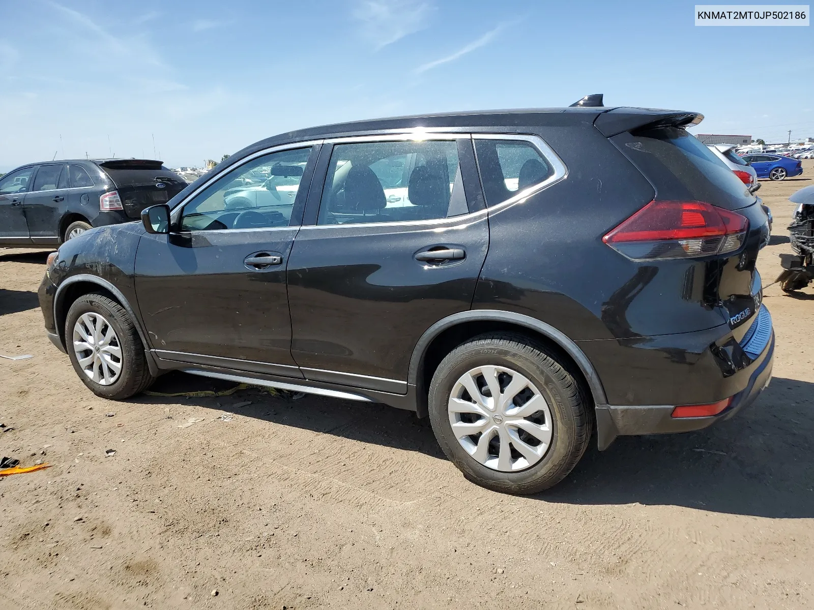 2018 Nissan Rogue S VIN: KNMAT2MT0JP502186 Lot: 65604524