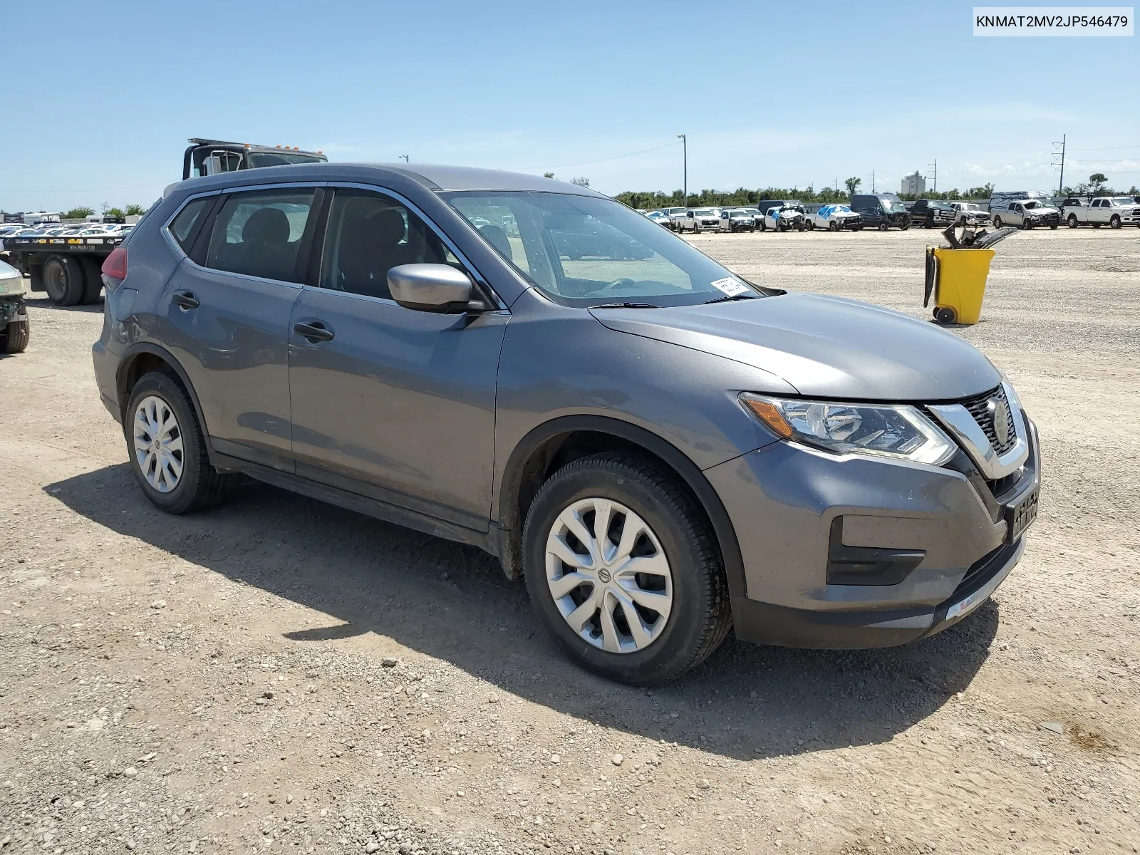 2018 Nissan Rogue S VIN: KNMAT2MV2JP546479 Lot: 65672544