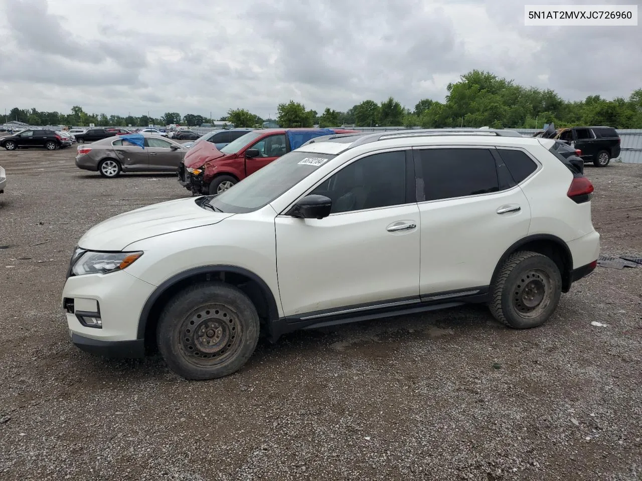 2018 Nissan Rogue S VIN: 5N1AT2MVXJC726960 Lot: 65732184