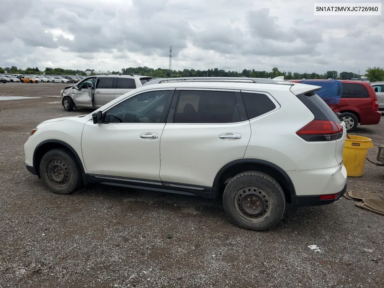 2018 Nissan Rogue S VIN: 5N1AT2MVXJC726960 Lot: 65732184