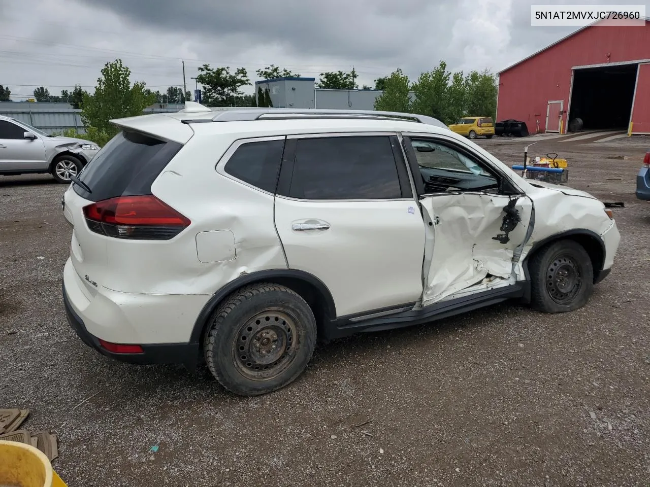 2018 Nissan Rogue S VIN: 5N1AT2MVXJC726960 Lot: 65732184