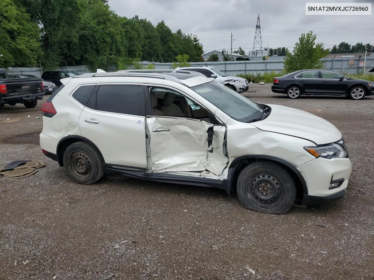 5N1AT2MVXJC726960 2018 Nissan Rogue S