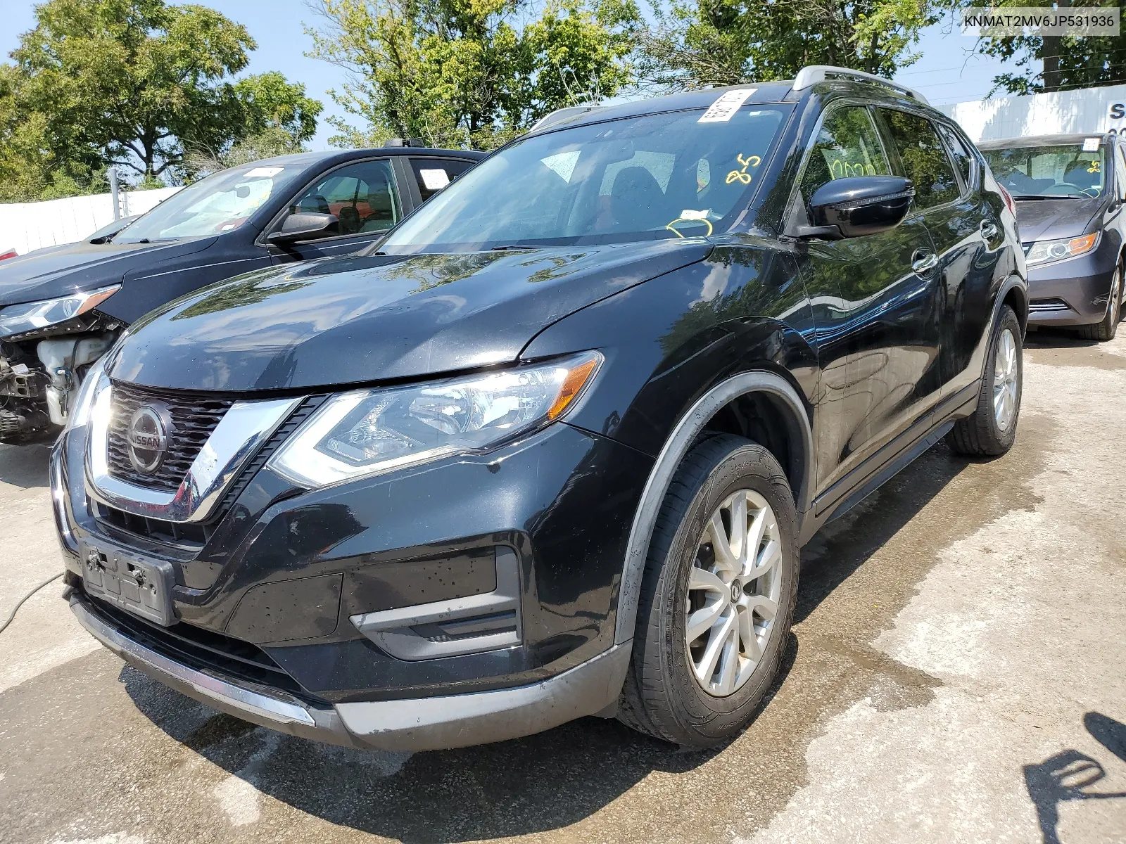 2018 Nissan Rogue S VIN: KNMAT2MV6JP531936 Lot: 65817374