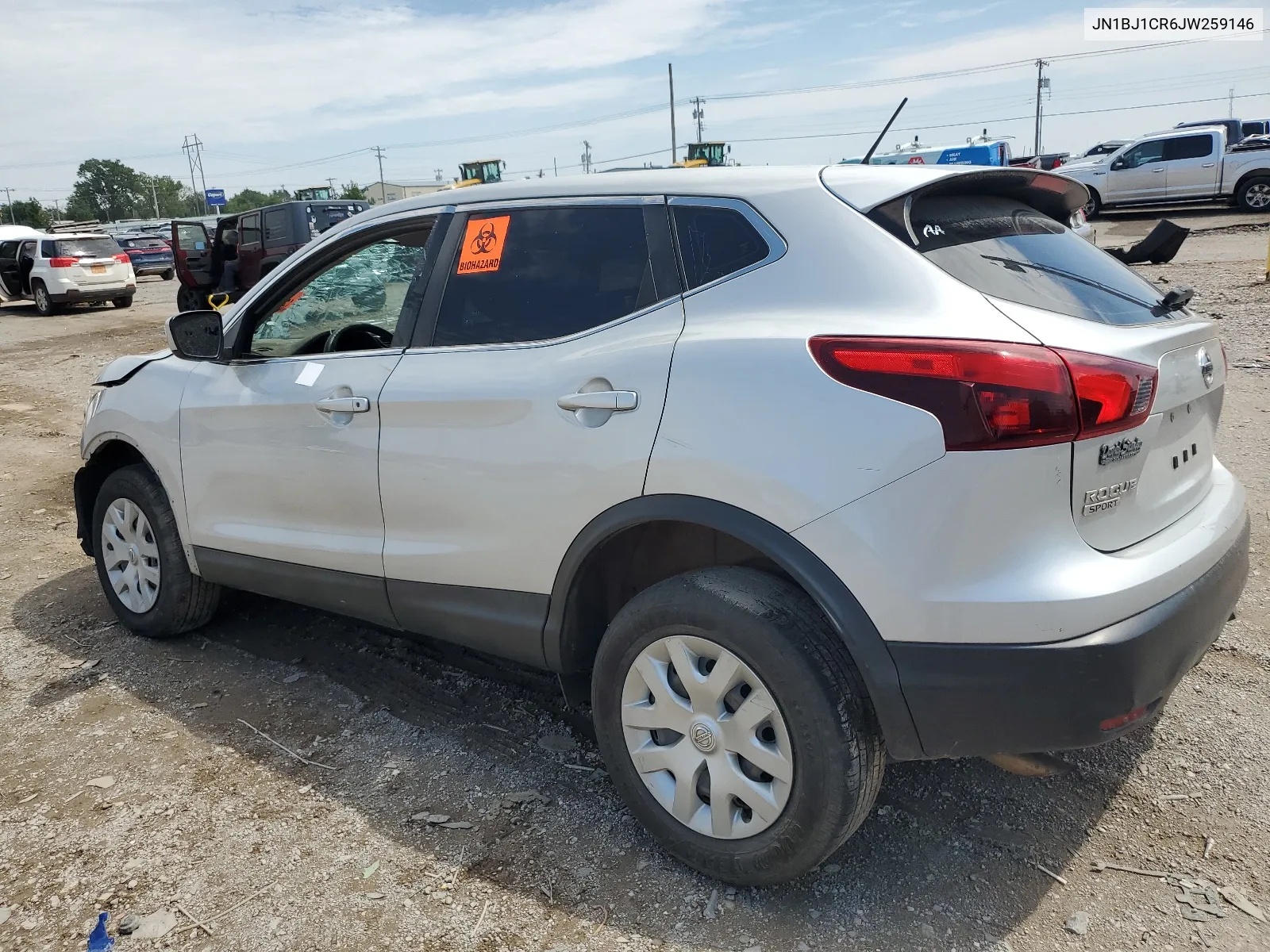 JN1BJ1CR6JW259146 2018 Nissan Rogue Sport S