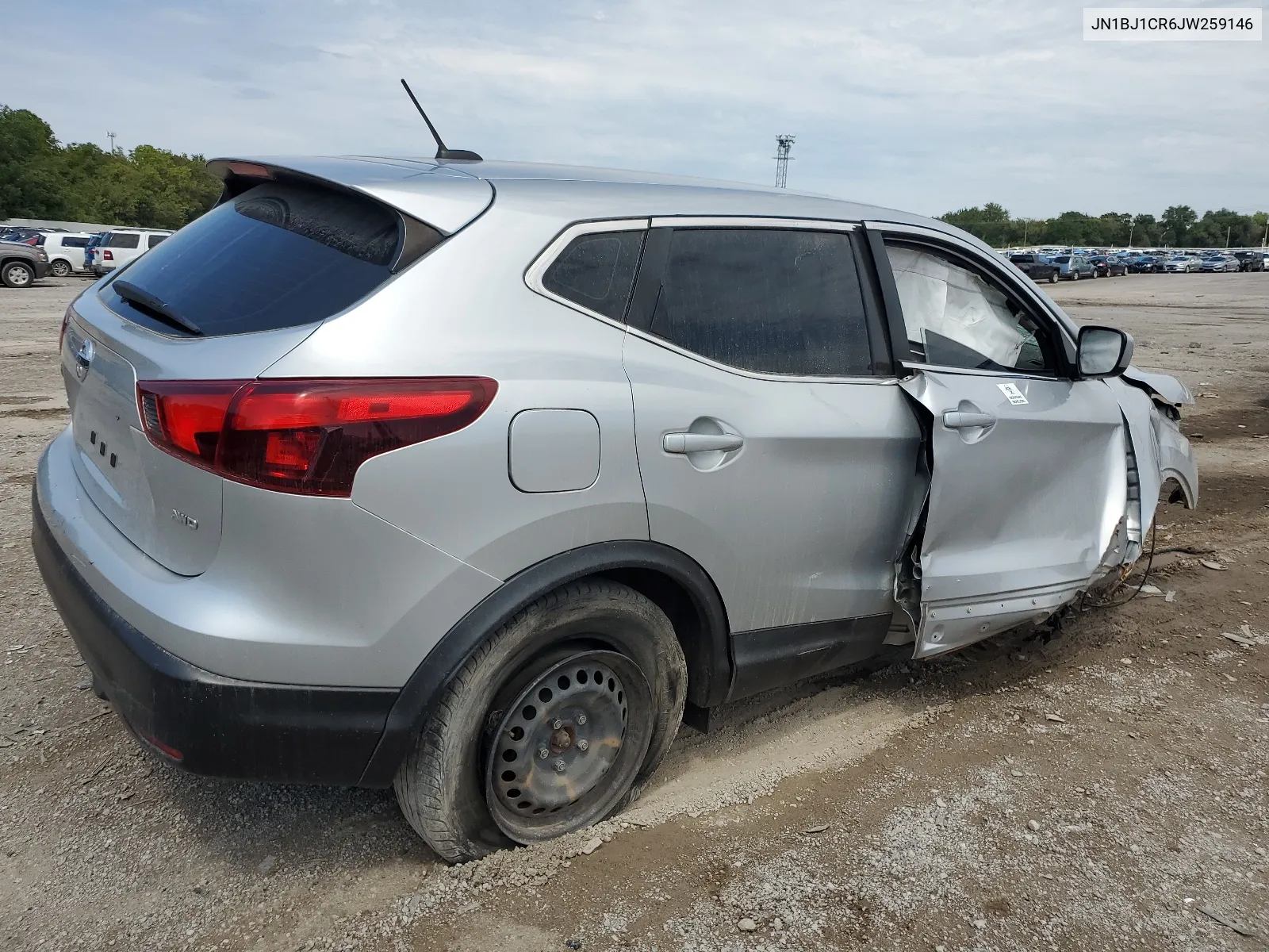 2018 Nissan Rogue Sport S VIN: JN1BJ1CR6JW259146 Lot: 66110584