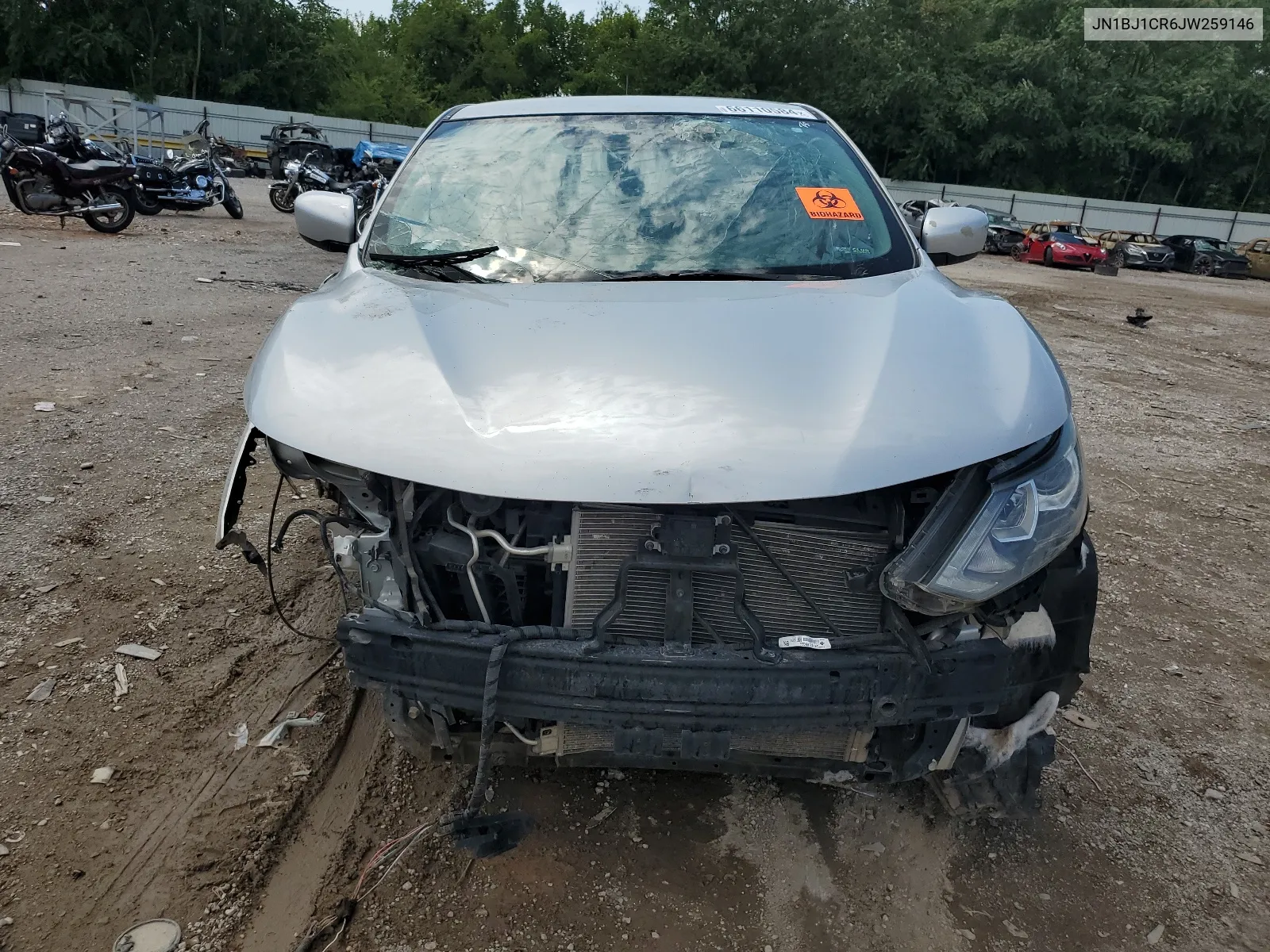 JN1BJ1CR6JW259146 2018 Nissan Rogue Sport S