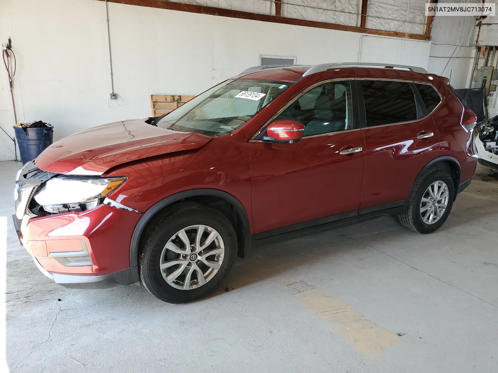 2018 Nissan Rogue S VIN: 5N1AT2MV8JC713074 Lot: 66139104