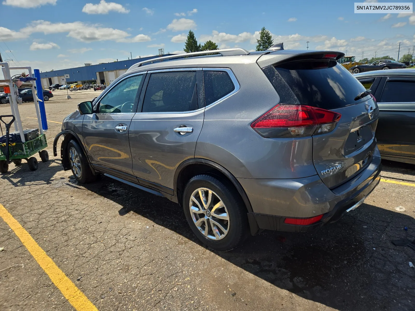 2018 Nissan Rogue S VIN: 5N1AT2MV2JC789356 Lot: 66288454